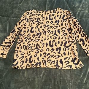 SHEIN leopard print sweater size XL